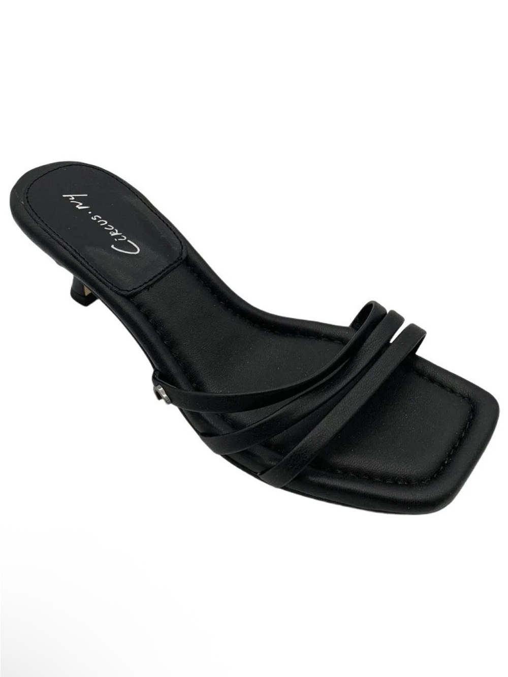 Circus NY By Sam Edelman Women's Cecily Heeled Sandal Black Size 8